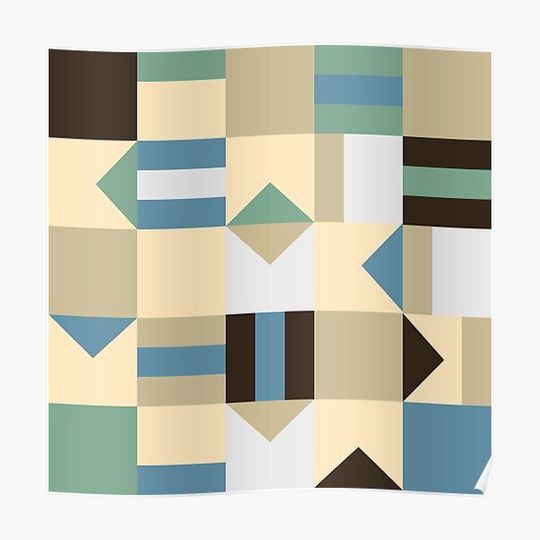 Discover Simple Abstract I Premium Matte Vertical Poster