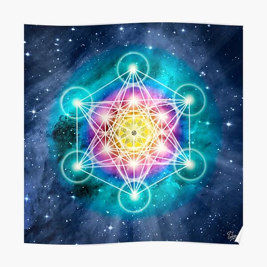 Discover Sacred Geometry 4 Premium Matte Vertical Poster