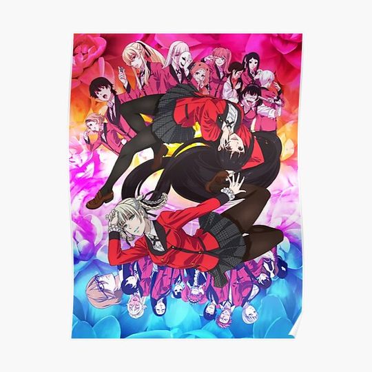Discover Gambling School (Kakegurui) Premium Matte Vertical Poster