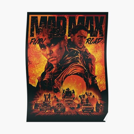 Discover Mad Max Fury Road Fun Art Premium Matte Vertical Poster