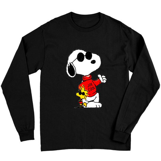 Discover Joe Cool in red clothes - Snoopy - Long Sleeves