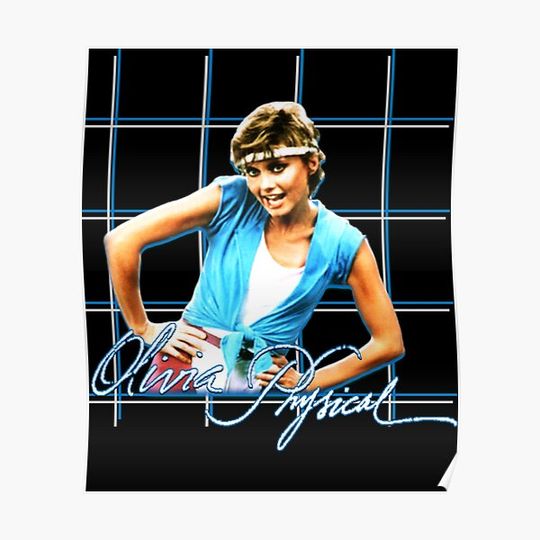 Discover Olivia Newton-John  Physical Premium Matte Vertical Poster