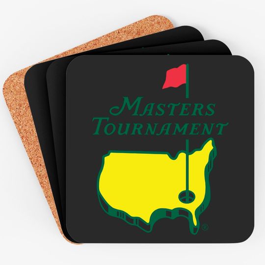 Discover Green Masters Tournament Coasters,Masters Golf Tournament Coasters