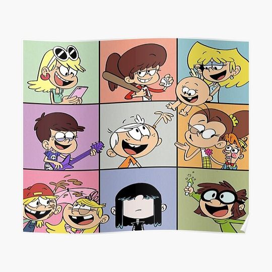 Discover The Loud House Premium Matte Vertical Poster