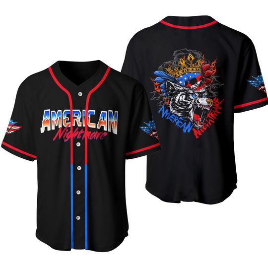 Discover American Nightmare Baseball Jersey