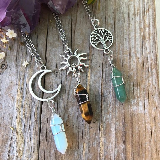 Discover Crystal Fairy Wrapped Necklace Design