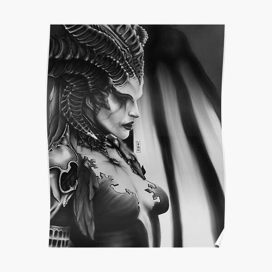 Discover Lilith (Diablo IV) Premium Matte Vertical Poster