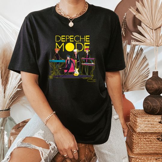 Discover 2023 Depeche Mode Rock Tour T-Shirt