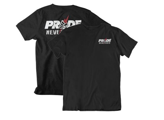 Discover Pride Never Dies Graphic Pride FC Front & Back MMA Unisex T-Shirt