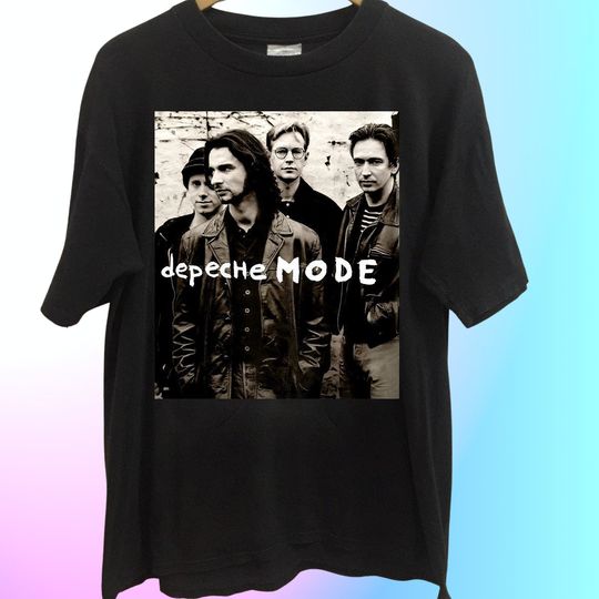 Discover Vtg 1993 Depeche Mode Faith Devotional World Tour Concert 90s T-Shirt, DM Rock tshirt