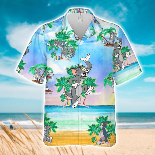 Discover Hawaiian Shirt, Tom and Jerry Movie Shirt