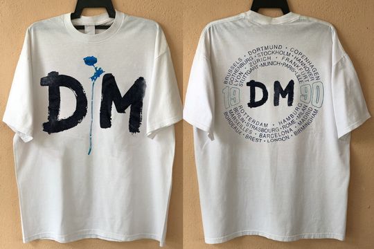 Discover Depeche Mode 1990 Violation Tour T-Shirt