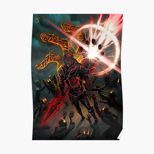 Discover Elden Ring Vyke Premium Matte Vertical Poster