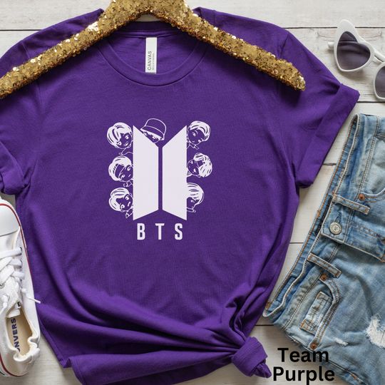 Discover BTS Band Merchandise Tee