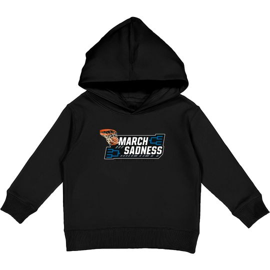 Discover Busted Bracket March Sadness 2023 Kids Pullover Hoodies