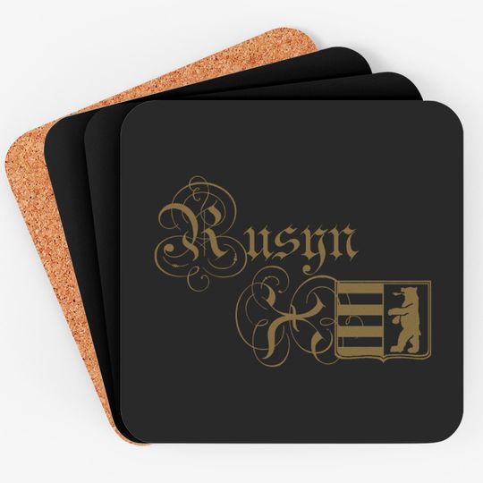 Discover Rusyn Crest Coasters
