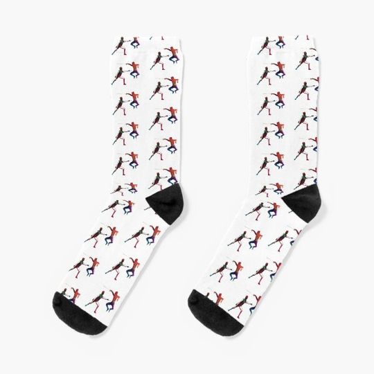 Discover fencing sport art #fencing #sport Socks