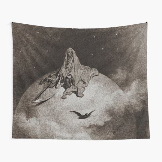Discover THE DEATH - GUSTAVE DORE Tapestry