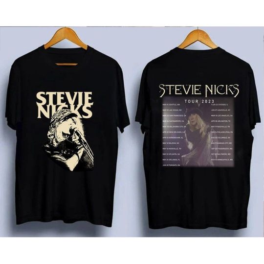 Discover Stevie Nicks Tour 2023 Shirt , Country Music Vintage Tee