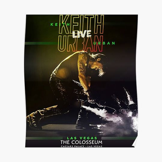 Discover Keith Urban Premium Matte Vertical Poster