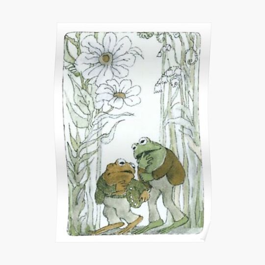 Discover Frog and Toad - the jacket classic poster Premium Matte Vertical Poster