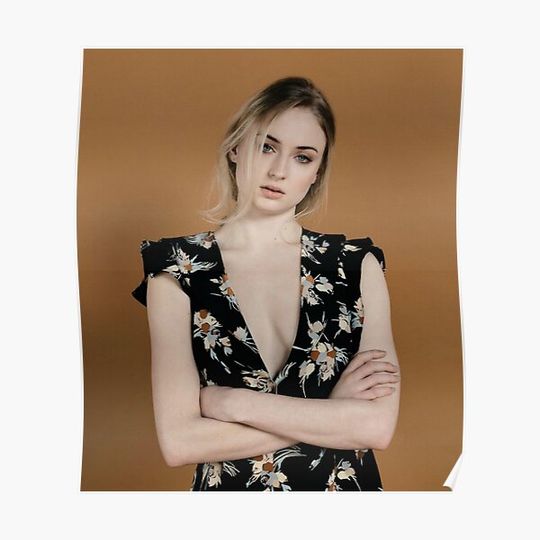 Discover Celebrity: Sophie Turner Premium Matte Vertical Poster
