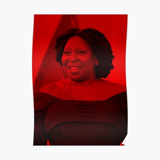 Discover Whoopi Goldberg - Celebrity Premium Matte Vertical Poster