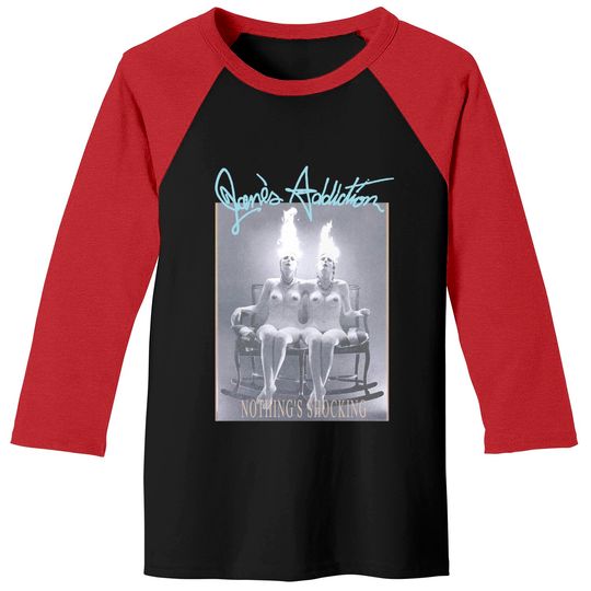 Discover Vintage 90s Janes Addiction Nothing's Shocking Giant Baseball Tees