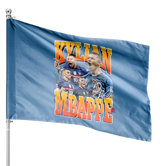 Discover Kylian Mbappe House Flags, USA World Cup 2022 House Flags, Qatar world cup