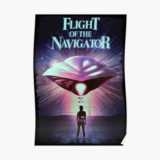 Discover Flight of the Navigator Premium Matte Vertical Poster