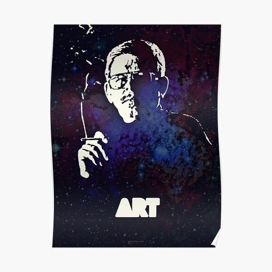 Discover Icons - Art Bell Premium Matte Vertical Poster