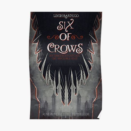 Discover Six of Crows Book Cover Premium Matte Vertical Poster