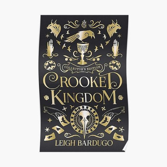 Discover Crooked Kingdom Collector's Edition GrishaVerse Cover Premium Matte Vertical Poster