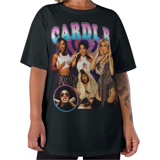 Discover Cardi B Vintage Merch T-shirt
