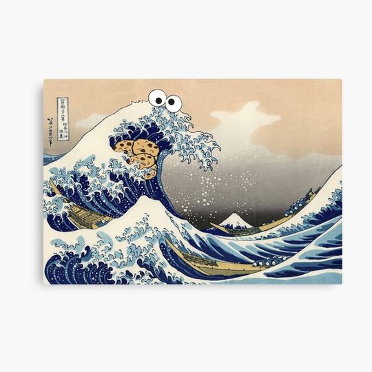 Discover Sea is for Cookie Canvas