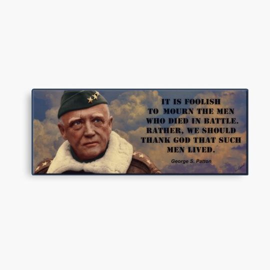 Discover George S. Patton Canvas