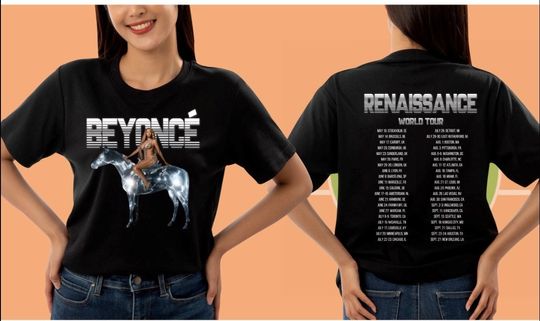 Discover Beyonce Renaissance Tour 2023 T-shirt, Beyonce Tee, Renaissance Album T-shirt
