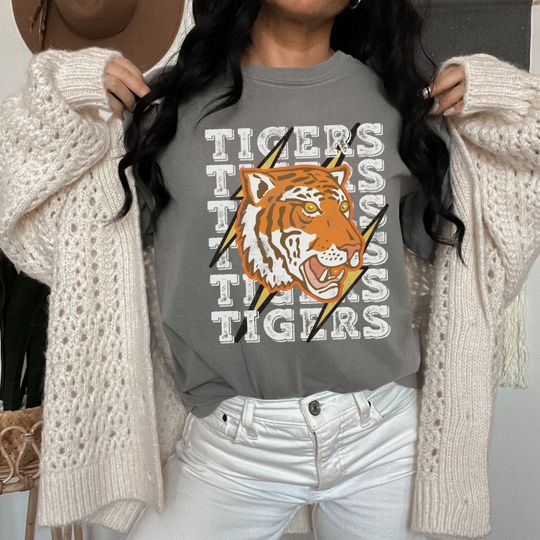 Discover Tigers Shirt, Go Tigers, Tigers Game Day Shirt, , School Spirit Shirt