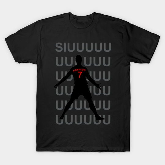 Discover Siuuuuuu Cristiano Ronaldo - Cristiano Ronaldo - T-Shirt
