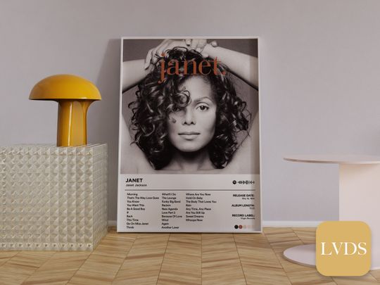 Discover Janet - Janet Jakcson Album Poster