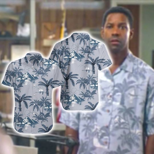 Discover Denzel Washington Hawaiian Summer Hawaiian Shirt | Denzel Washington Out of Time