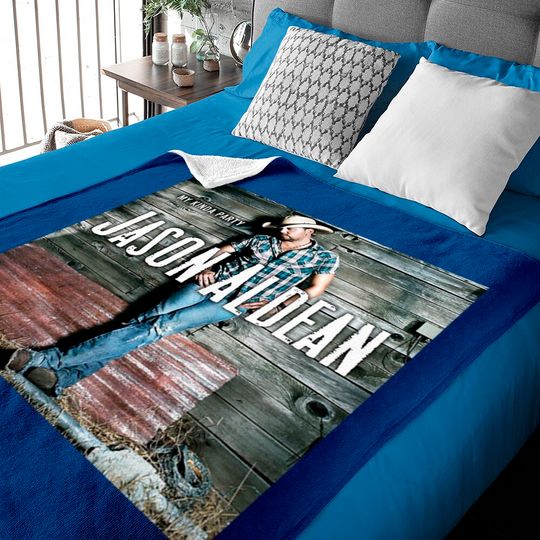 Discover Jason Aldean Poster Baby Blankets