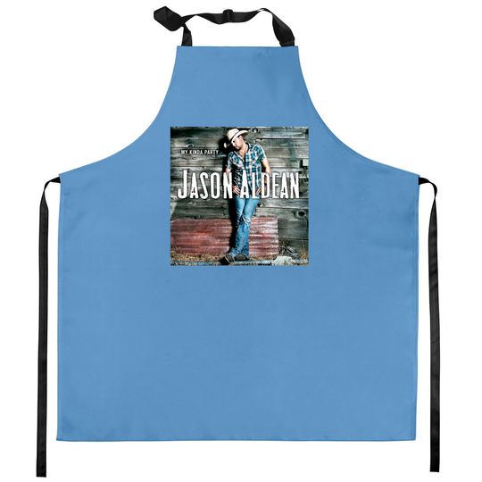 Discover Jason Aldean Poster Kitchen Aprons