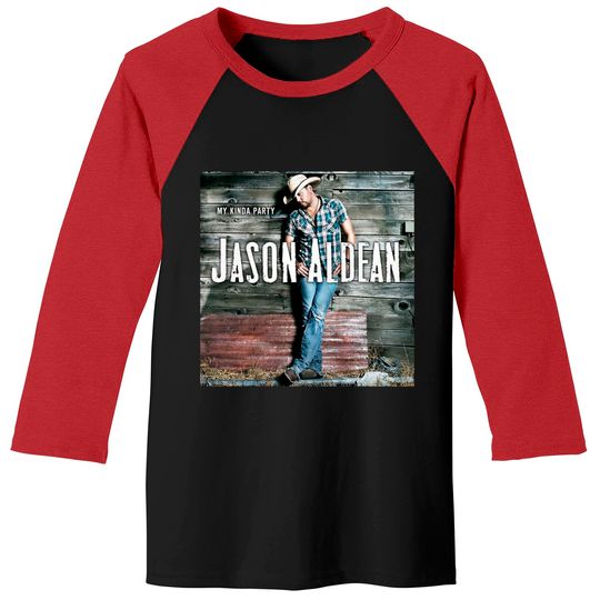 Discover Jason Aldean Poster Baseball Tees