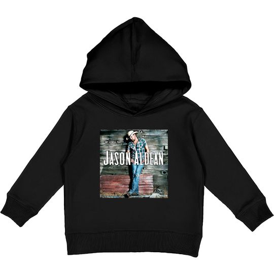 Discover Jason Aldean Poster Kids Pullover Hoodies