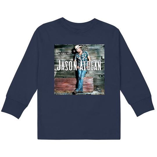Discover Jason Aldean Poster Kids Long Sleeve T-Shirts