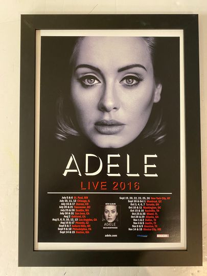 Discover Adele 2016 poster