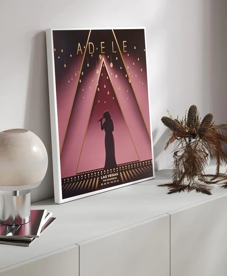 Discover WEEKENDS WITH ADELE Tour Poster 2023 Poster