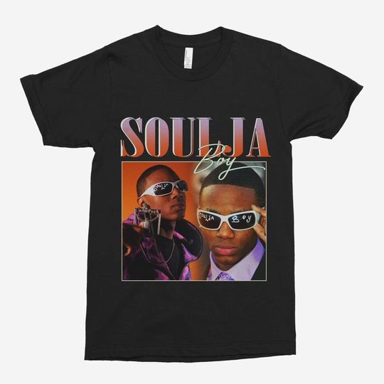 Discover Soulja Boy Vintage Shirts, Shirt Lovers Gift for Fan
