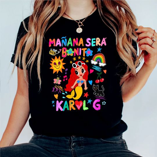 Discover Maana Sera Bonito Shirt, Karol G Sweatshirt, Bichota Shirt, KaroL G Merch